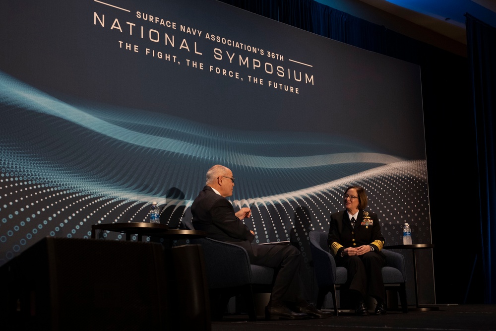 CNO delivers remarks at Surface Navy Association National Symposium