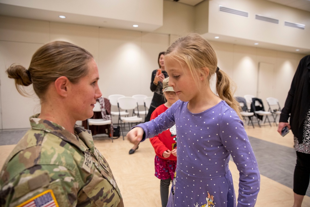 Delaware Army National Guard member Lt. Col. Melissa Pietras promotion