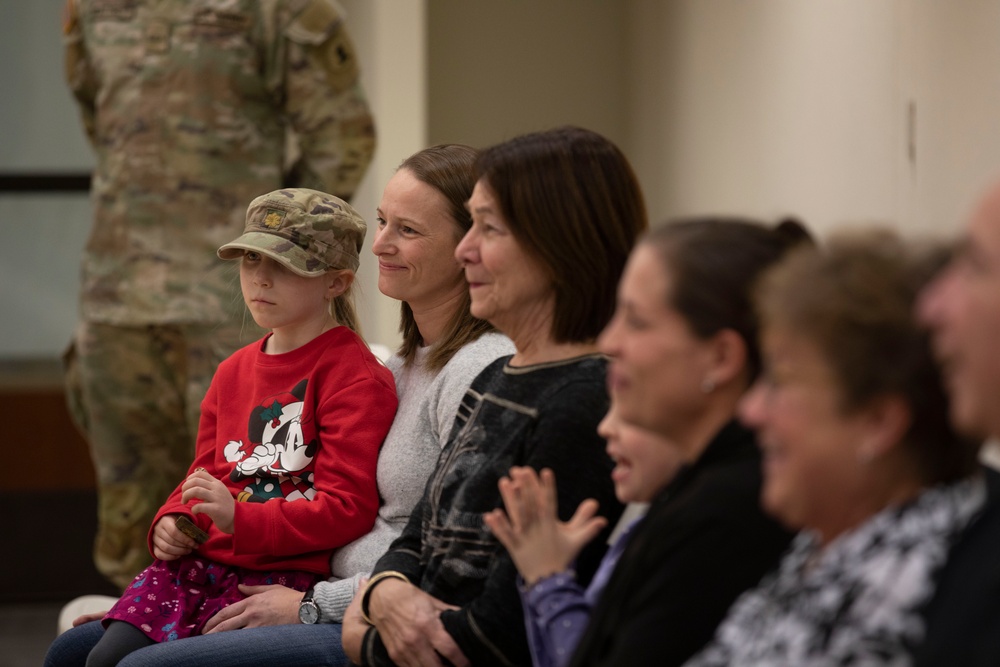 Delaware Army National Guard member Lt. Col. Melissa Pietras promotion