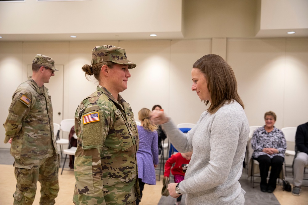 Delaware Army National Guard member Lt. Col. Melissa Pietras promotion