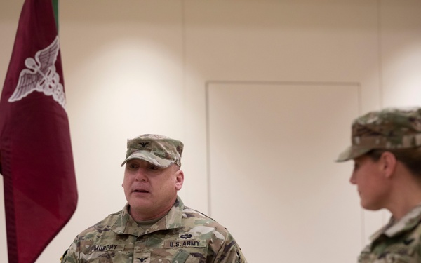 Delaware Army National Guard member Lt. Col. Melissa Pietras promotion