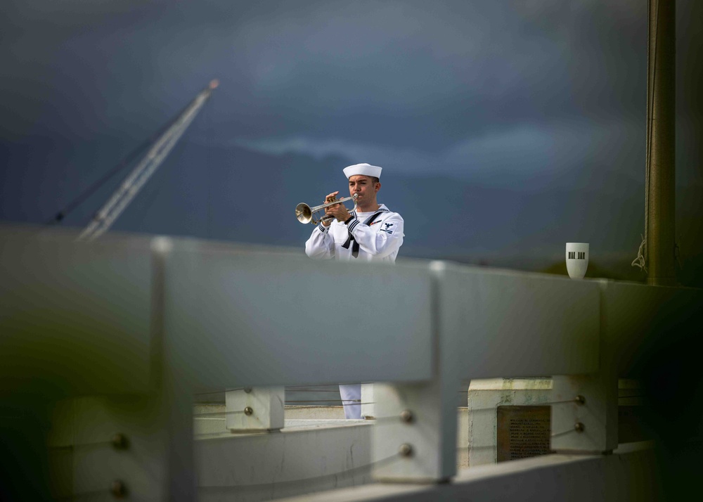 Chief Machinist’s Mate Simms' Ashes Scattered at Utah Memorial