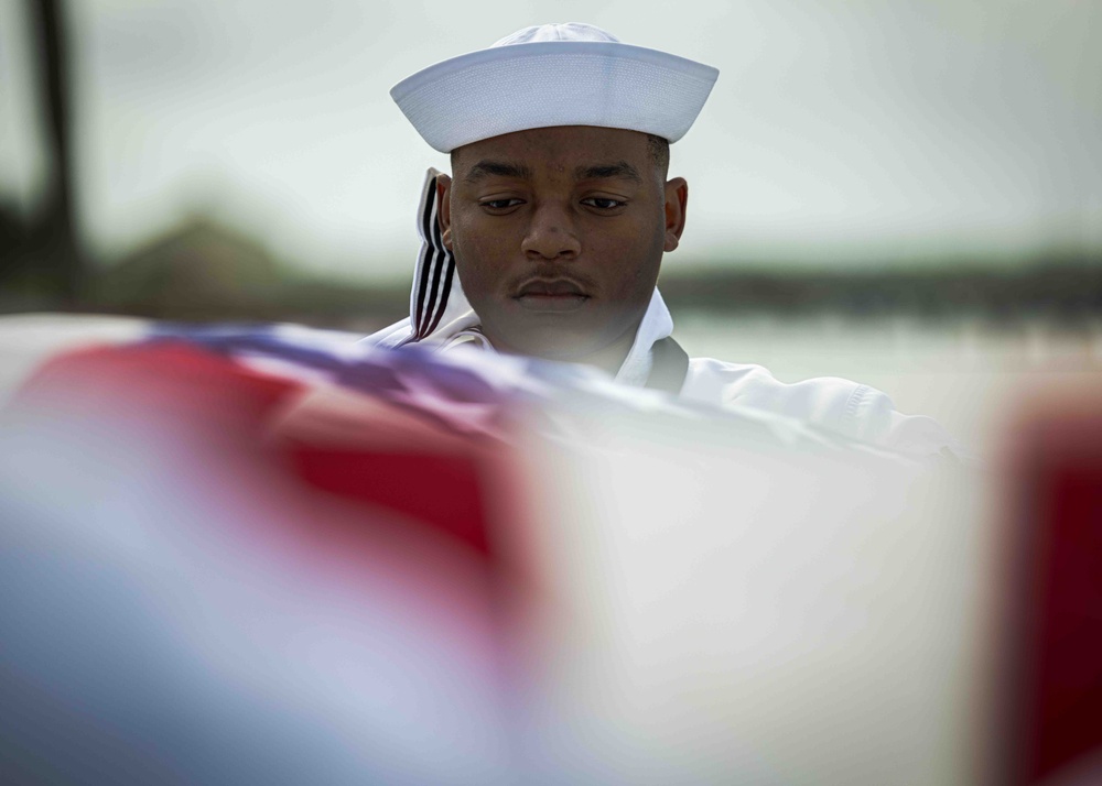 Chief Machinist’s Mate Simms' Ashes Scattered at Utah Memorial