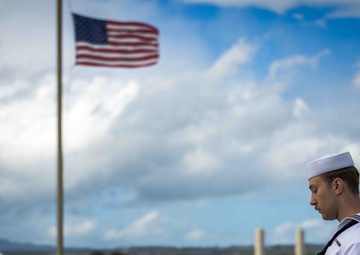Chief Machinist’s Mate Simms' Ashes Scattered at Utah Memorial