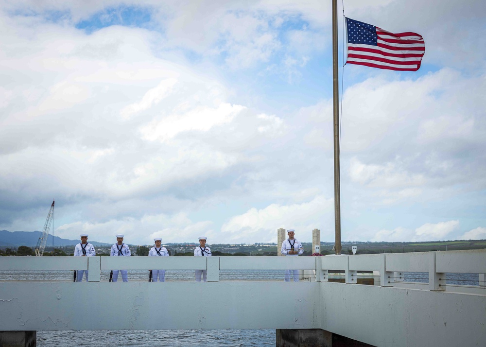 Chief Machinist’s Mate Simms' Ashes Scattered at Utah Memorial