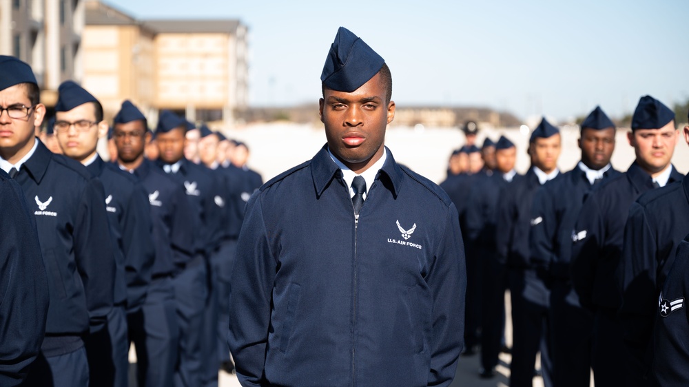 USAF Basic Military Training Graduation Ceremony