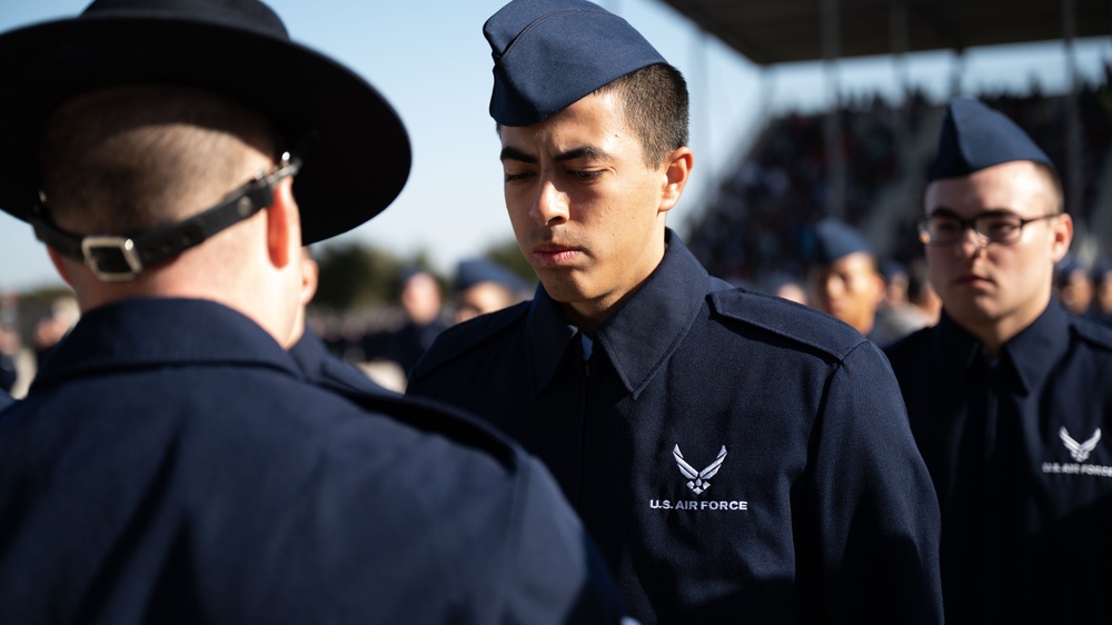 USAF Basic Military Training Graduation Ceremony