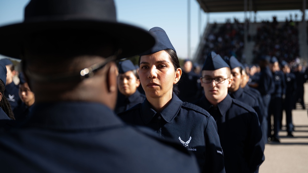 USAF Basic Military Training Graduation Ceremony