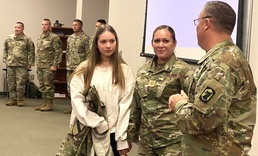 Military Police Officer Promoted to Major in the Illinois Army National Guard