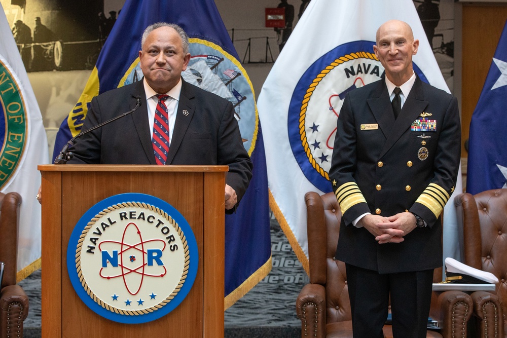 Naval Reactors Conducts Change of Command