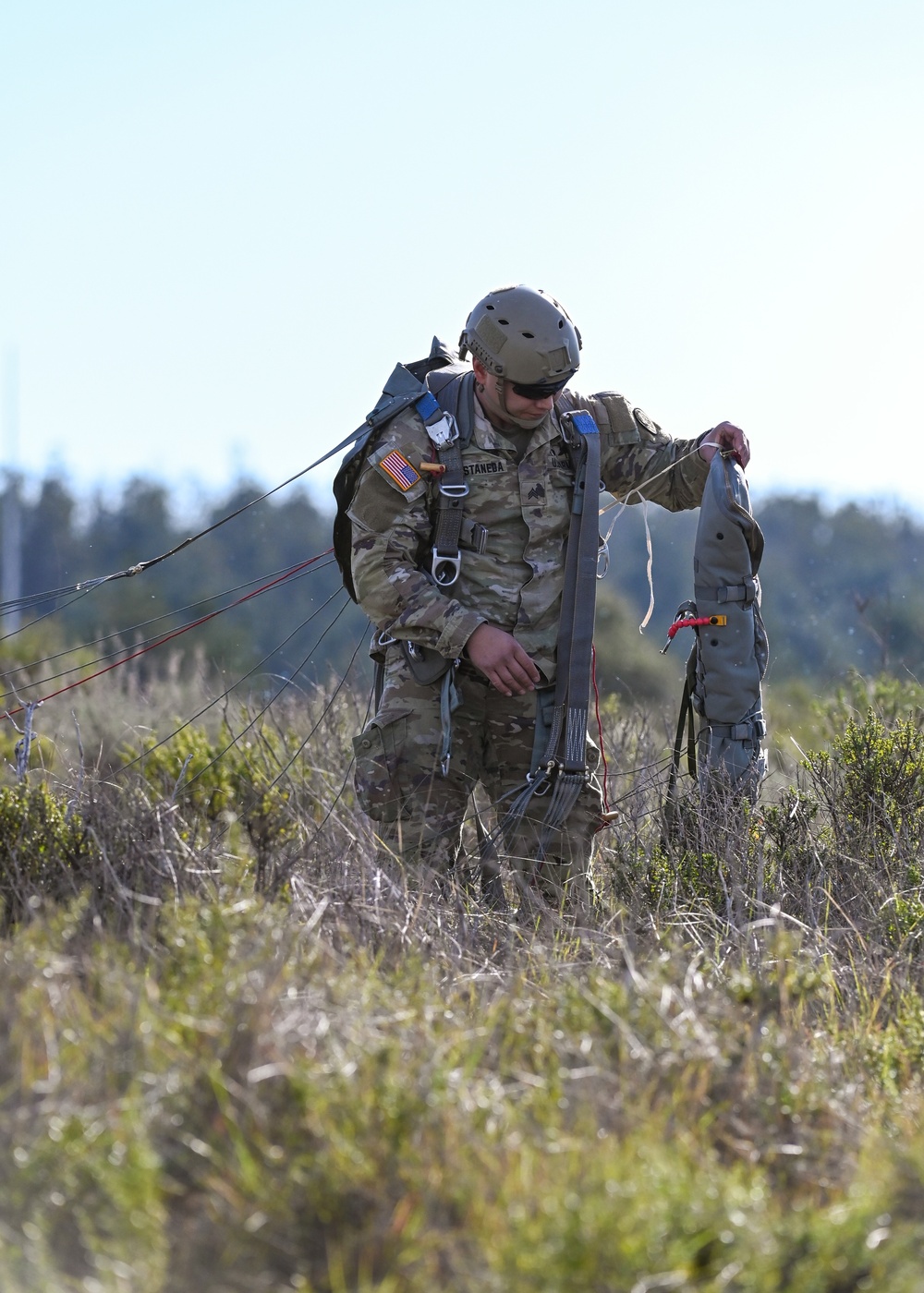 Vandenberg Supports Army Reserve Parachute Training