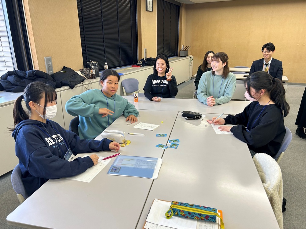 Camp Zama residents participate in language exchange with Japanese students