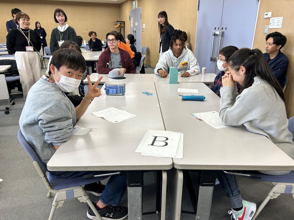 Camp Zama residents participate in language exchange with Japanese students