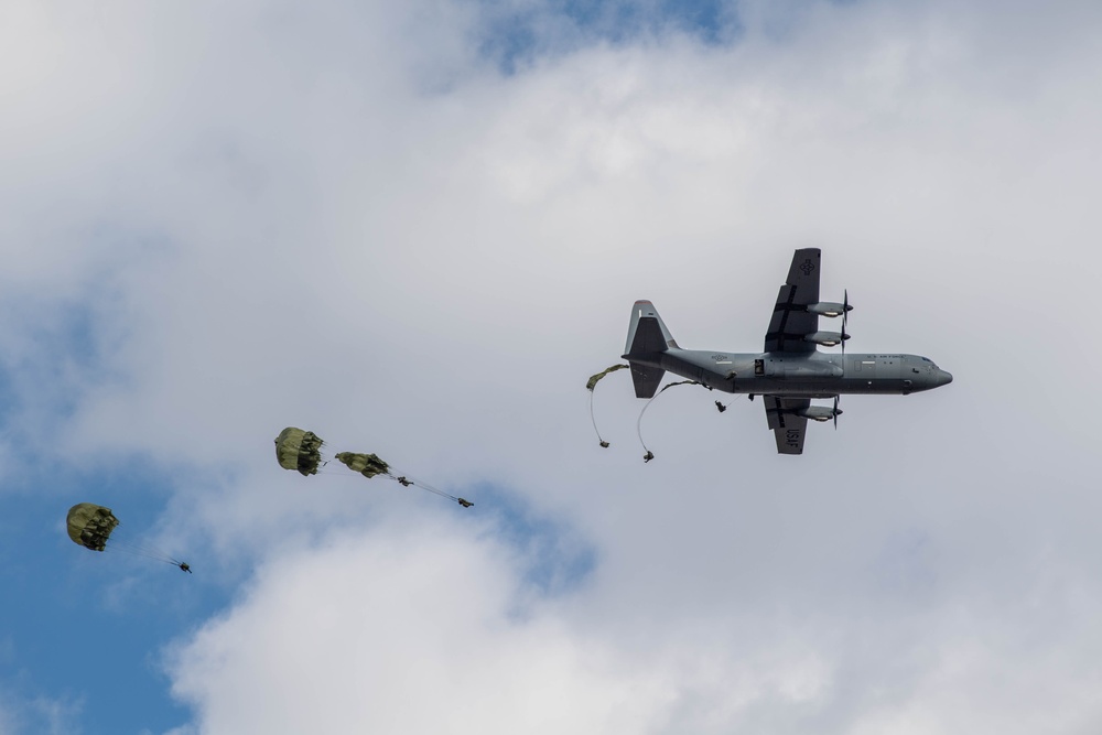 US, international airborne forces soar in annual New Year's Jump