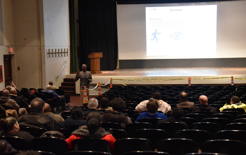 Active Shooter training conducted for Ft Hamilton Community