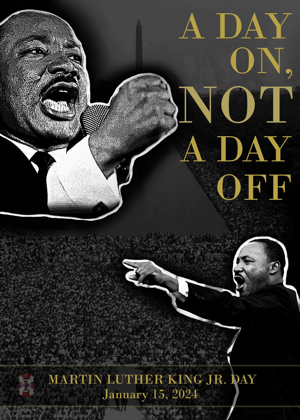 MLK Day observance photo illustration