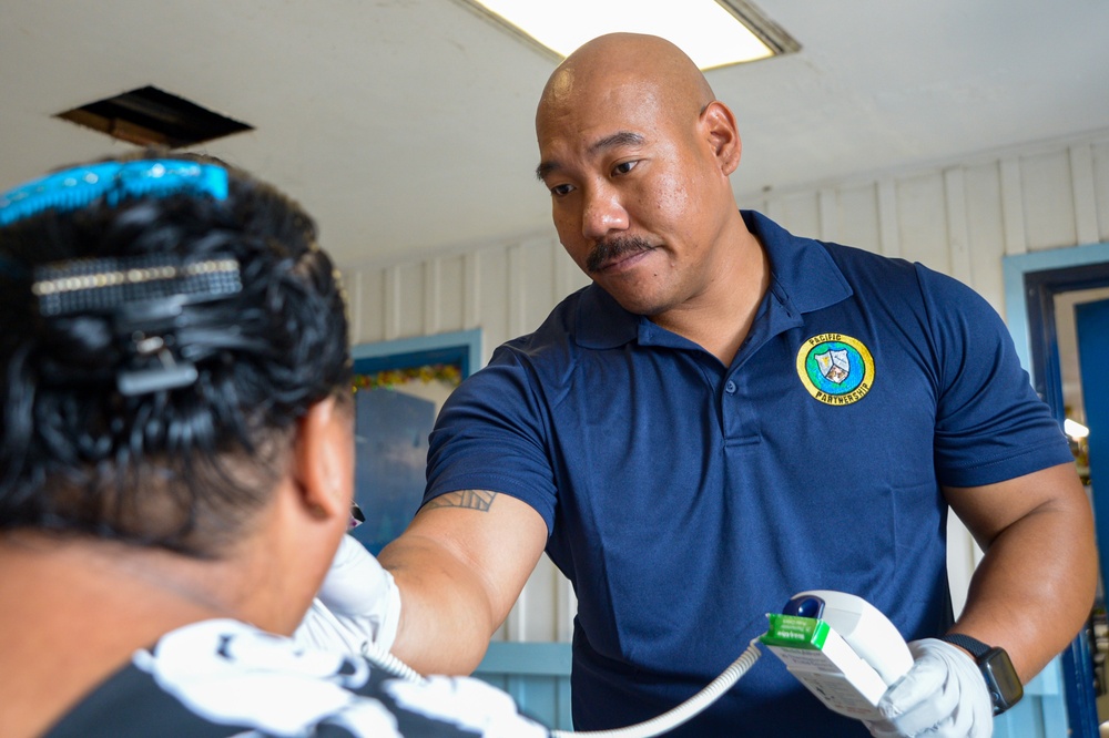 Pacific Partnership 2024-1: Preoperative Screening at the Chuuk State Hospital