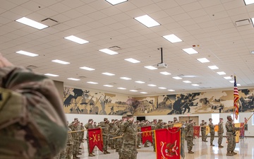 Oklahoma National Guard 45th Field Artillery Brigade holds change of command ceremony
