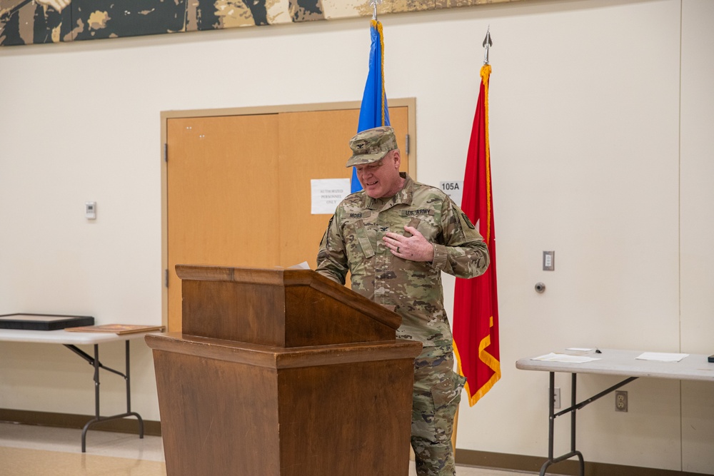 Oklahoma National Guard 45th Field Artillery Brigade holds change of command ceremony