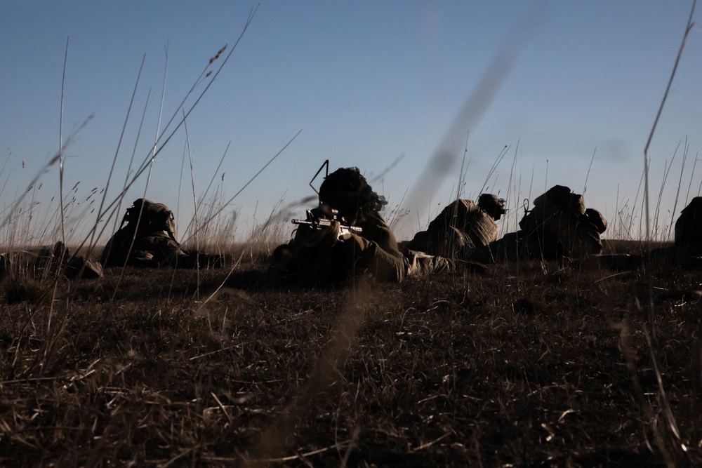 'Bone Crusher' Battery Air Assaults to the Objective in Romania