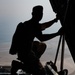 U.S. and Qatari forces conduct an airborne exercise on Christmas day
