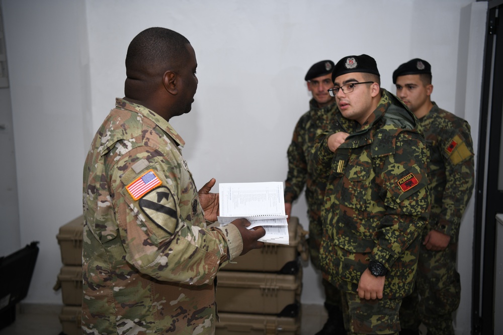 Albanian Armed Forces welcomes New Jersey Army and Air National Guard