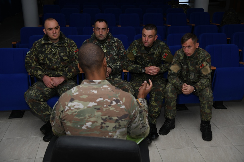 Albanian Armed Forces welcomes New Jersey Army and Air National Guard