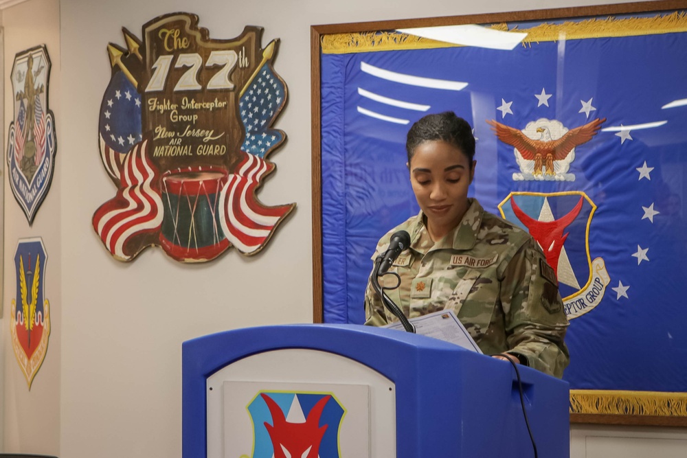 Lt. Col. Ronald M. Frank, 177th Medical Group chief of aerospace medicine, retires from the 177th Fighter Wing