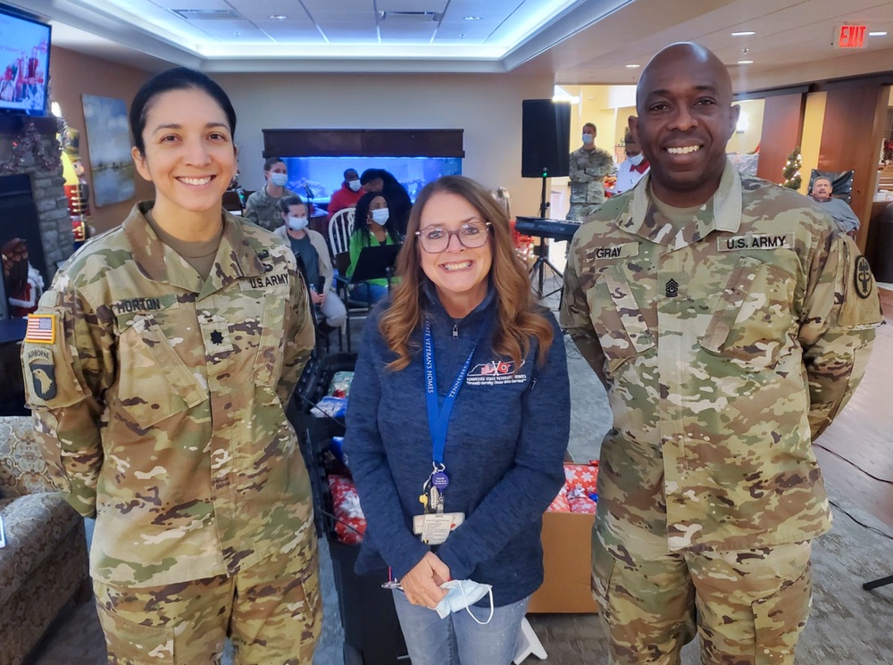 Fort Campbell SRU visits Tennessee State Veterans’ Home