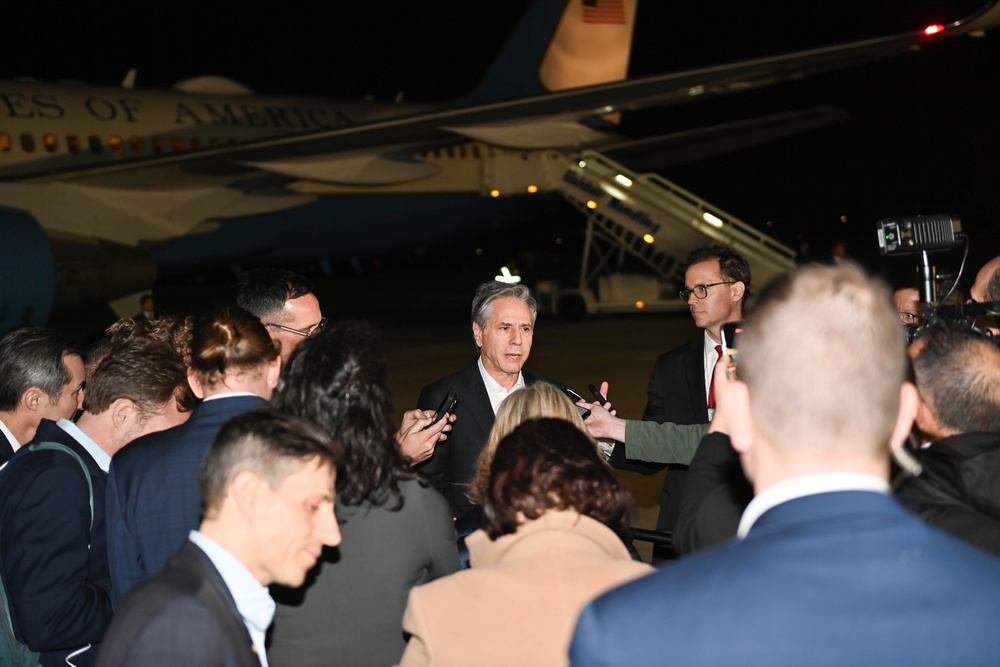 Secretary of State Blinken visits Chania, Crete, Greece