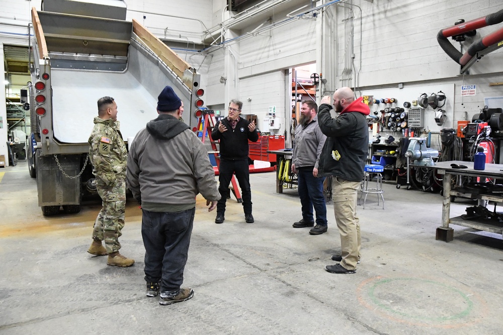 Allied Trades shop in the arctic at Cold Regions Test Center