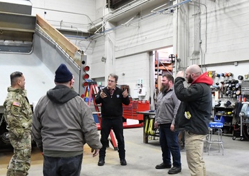 Allied Trades shop in the arctic at Cold Regions Test Center