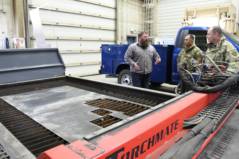 Allied Trades shop in the arctic at Cold Regions Test Center