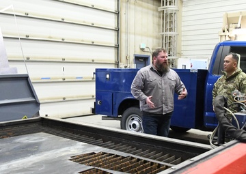 Allied Trades shop in the arctic at Cold Regions Test Center