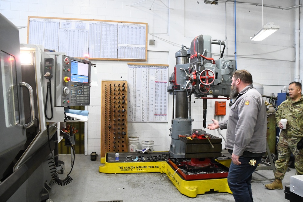 Allied Trades shop in the arctic at Cold Regions Test Center