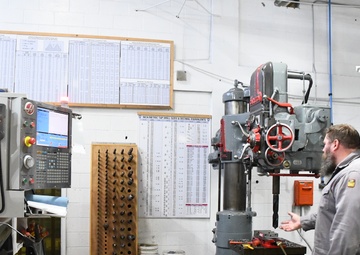 Allied Trades shop in the arctic at Cold Regions Test Center