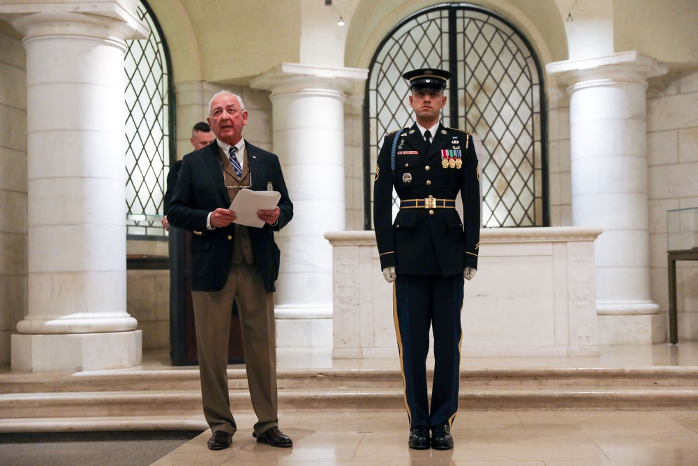 Tomb of the Unknown Soldier Identification Badge Ceremony, January 11, 2024