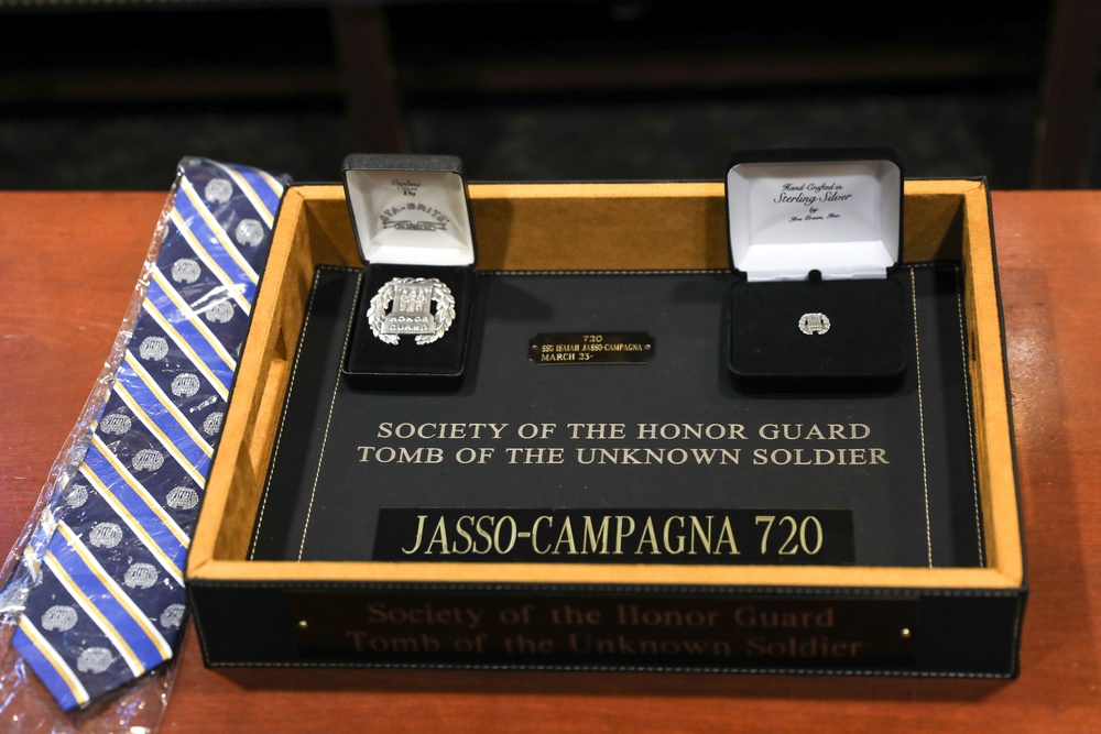 Tomb of the Unknown Soldier Identification Badge Ceremony, January 11, 2024