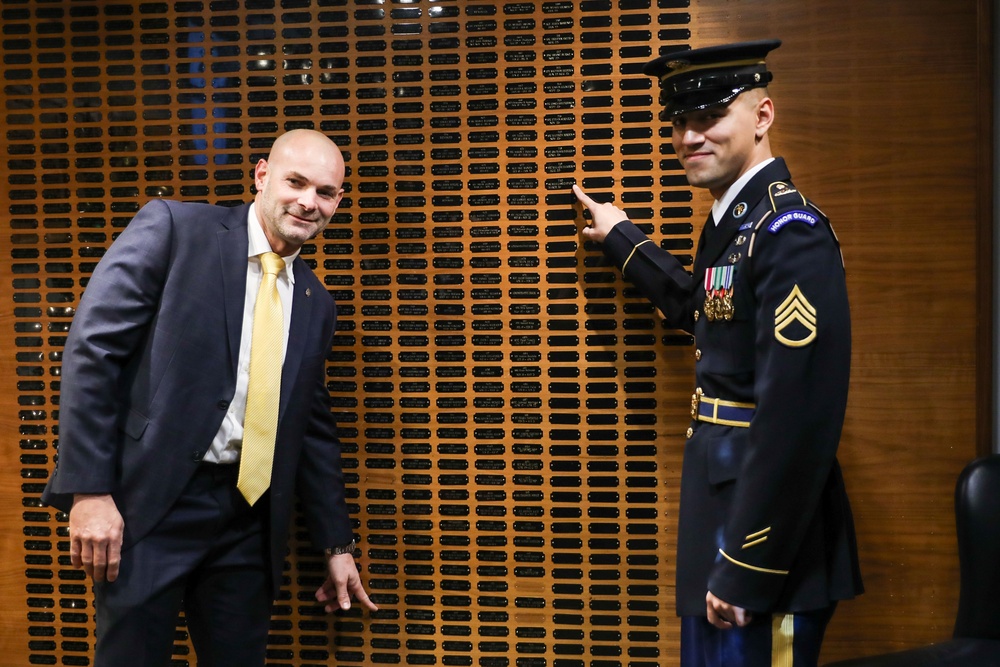 Tomb of the Unknown Soldier Identification Badge Ceremony, January 11, 2024