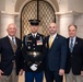 U.S. Army Staff Sgt. Isaiah Jasso-Campagna earns the Guard, Tomb of the Unknown Soldier Identification Badge