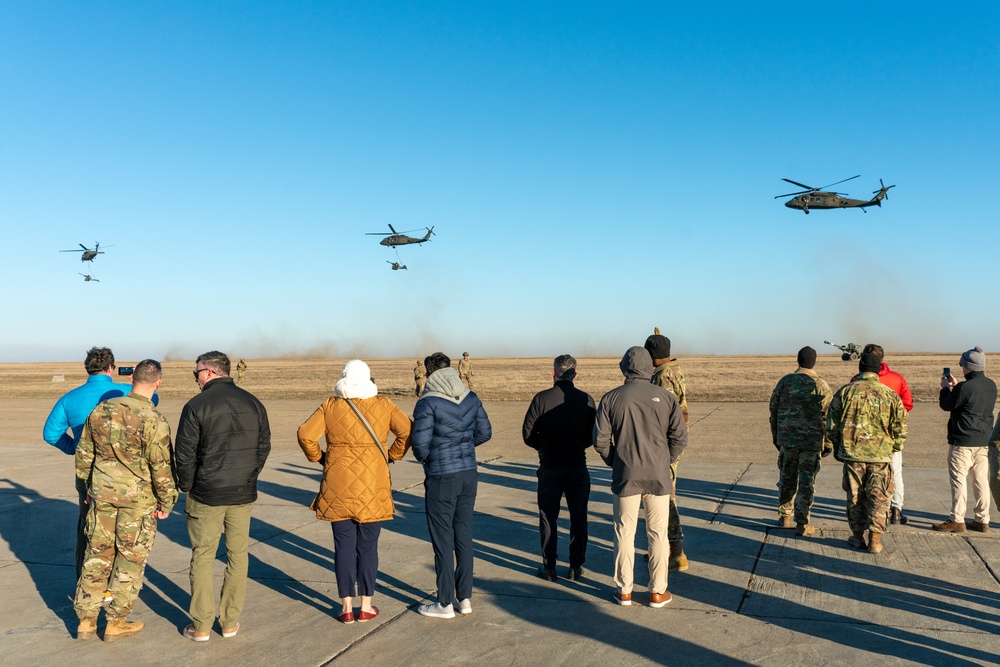 Task Force 82 hosts Staff Delegation from the House Armed Services Committee at Mihail Kogalniceanu Air Base