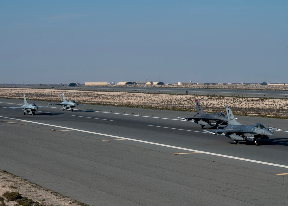 U.S., Bahrain Air Forces showcase partnership with combined launch