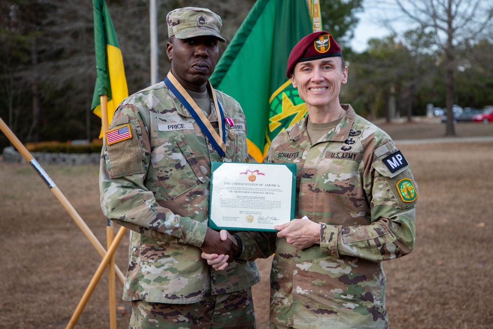 16th Military Police Brigade Retirement Ceremony