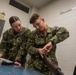 New Accession Sailors Conduct Weapons Training