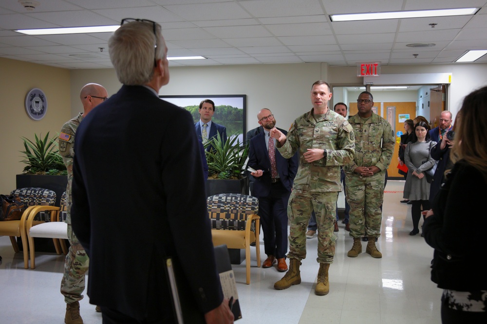 VA Secretary McDonough visits BACH before opening of VA Clinic at Fort Campbell