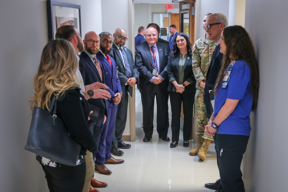 VA Secretary McDonough visits BACH before opening of VA Clinic at Fort Campbell