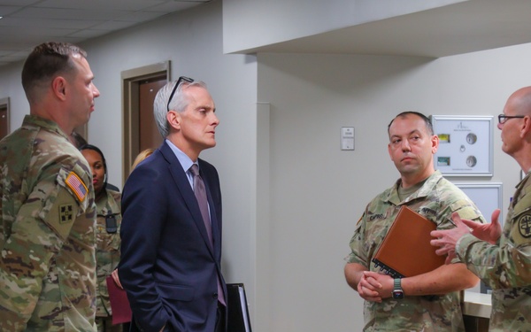 VA Secretary McDonough visits BACH before opening of VA Clinic at Fort Campbell