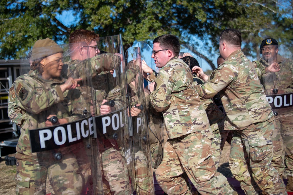 172nd SFS Handcuff and Confrontational Management Training 2023