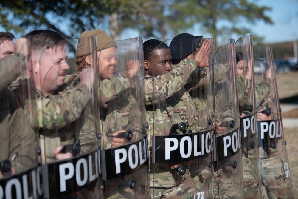 172nd SFS Handcuff and Confrontational Management Training 2023