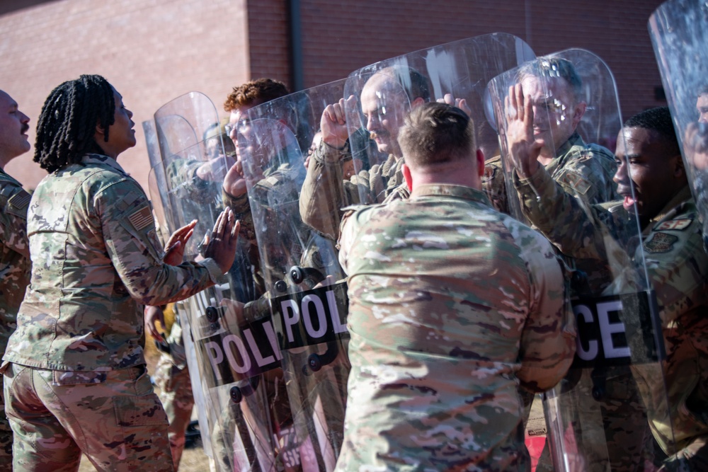 172nd SFS Handcuff and Confrontational Management Training 2023